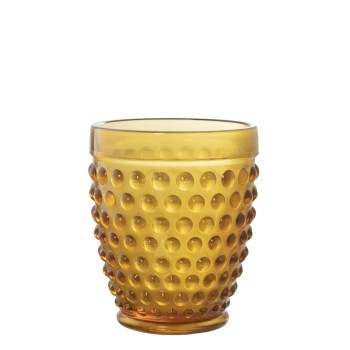 Mustard Glass Small Glasses -spheres- - 300ml _ø9x10,5cm, Apto Lavavajillas