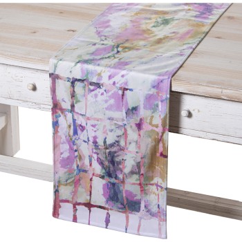 Chemin De Table En Velours Lebrija Venecia - 180x30cm- 180x30cm, 100% Poliéster