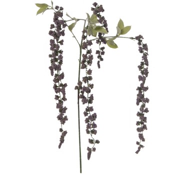 Rami Fiori Artificiali - Viola - 121cm _121cm, Poliéster