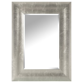 Espejo Madera Plata 60x2x80cm, Madera: Dm