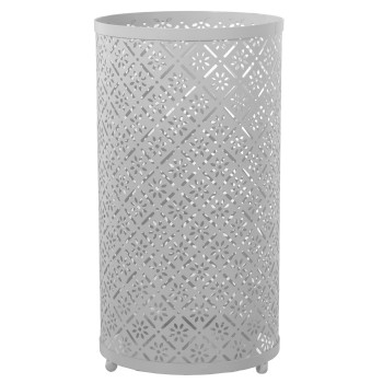 Paragüero Metal Blanco Ø24x45cm