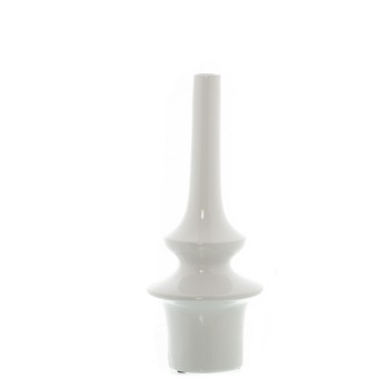 Vase En Céramique - Blanc - 43cm- Ø17,5x43cm