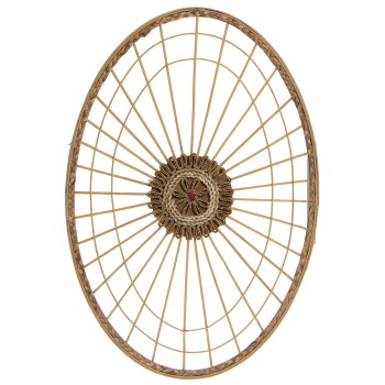 Decoration Murale En Bambou- _52x3x77cm