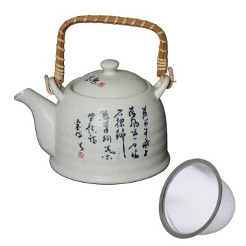 Ceramic Teapot - 750ml- _18x13x19cm