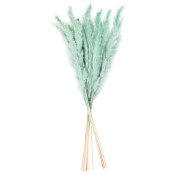 Bouquet De Fleurs Envelopp†ë Dans Du Papier Bleu- _50cm