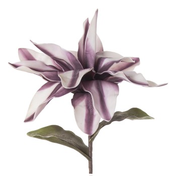 Branches With Purple Flower - 90cm - Eva Rubber + Paper _90cm