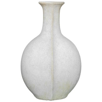 Rustic White Ceramic Vase 29x23x46cm