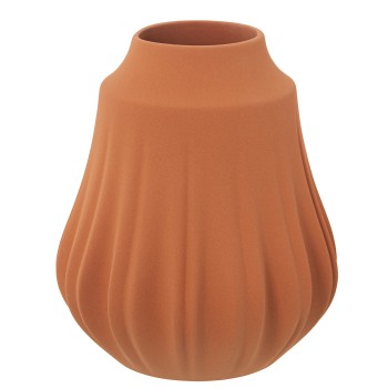 Ceramic Vase 24cm Matt Terracotta_ø21x24cm