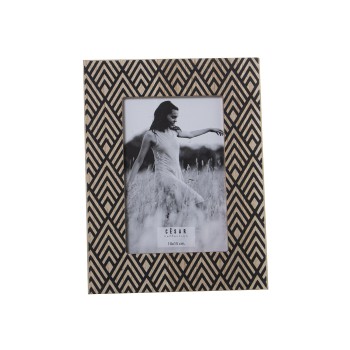 Wooden Photo Frame - 10x15cm Ext:17x22x1,2cm, Dm