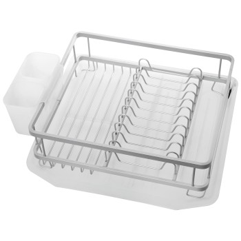 Aluminium Plate/cutlery Holder And Tray _39x36x13cm