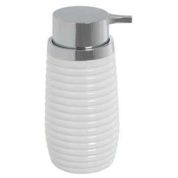 Dispenser Bagno In Acrilico Bianco- _ø7x15,5cm