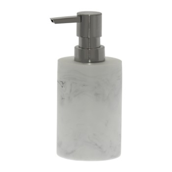 Dosificador Baño Acrílico Acabado Mármol 10x7x16,5cm